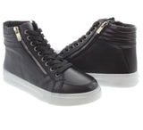 Ladies Abbot Lace Zip Leather Ankle Boots
