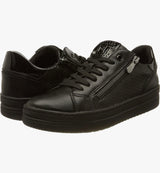 Marco Tozzi Ladies Black Trainers