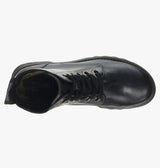 Fly London Ragi539 Black Leather Ankle Boots