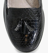 Montana Black Tassle Shoe