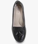 Montana Black Tassle Shoe