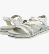 Marco Tozzi 28627 Ladies Silver Sandals
