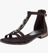 Marco Tozzi 28105 Ladies Black Strappy Sandals