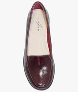 Elsbeth Burgundy Patent Ladies Shoes
