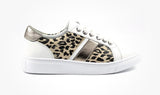 Lunar Ladies Caine White Leather Trainer