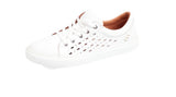Modella Amber Ladies White Leather Trainers