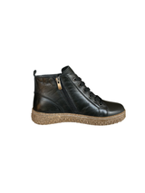 Modella Harlyn Ladies Black Leather Ankle Boots