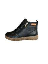 Modella Harlyn Ladies Black Leather Ankle Boots