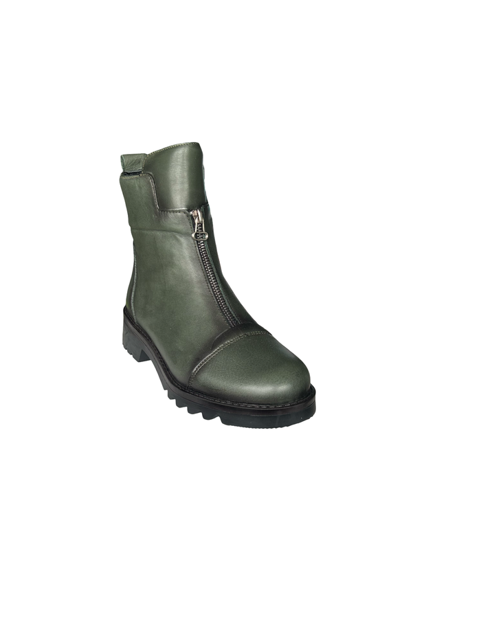 Modella Tampa Ladies Forest Leather Ankle Boots