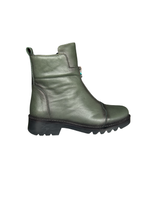 Modella Tampa Ladies Forest Leather Ankle Boots
