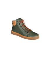 Modella Cali Ladies Olive Leather Ankle Boots