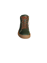 Modella Cali Ladies Olive Leather Ankle Boots