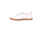 Shoozy Ivy Ladies White Leather Shoes