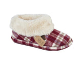 Ladies Glenroyal Cherry Bootee Slippers