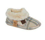 Ladies Glenroyal Oatmeal Bootee Slippers