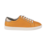 Lunar Veneto Orange Leather Trainer