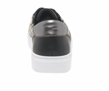 Lunar Caine Ladies Black Leather Trainer