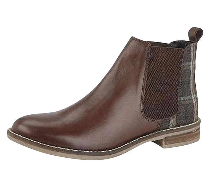 Cipriata Zoe Ladies Brown Leather Ankle Boots