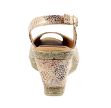 Lunar Doretta Beige Wedge Sandal