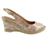 Lunar Doretta Beige Wedge Sandal