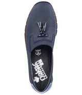 Rieker Gleam Ladies Navy Tassel Loafer