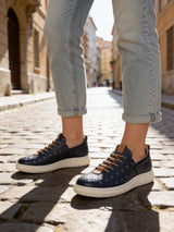Modella Zara Ladies Navy Leather Shoes