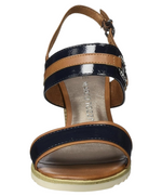 Marco Tozzi 28704 Navy Heeled Sandals