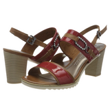 Marco Tozzi 28704 Red Heeled Sandals